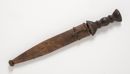 vergrößerte Ansicht: Messer in Lederscheide, Bild 1